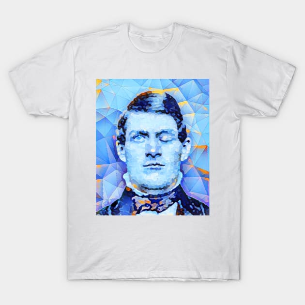 Phineas Gage Portrait | Phineas Gage Artwork | Phineas Gage Painting 14 T-Shirt by JustLit
